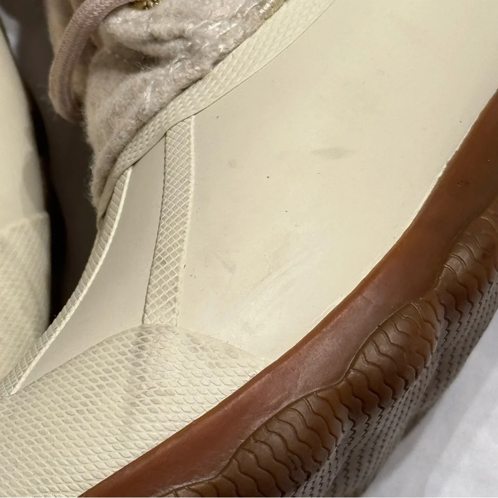 Sperry Duck Boots Winter White Cream‎ 5.5